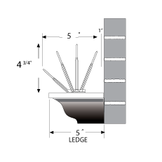 bird spike install