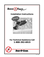 shock track for birds