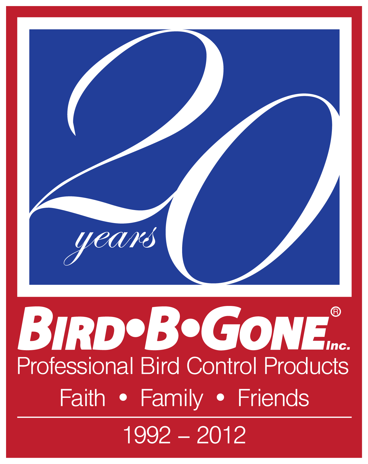 Bird-B-Gone, Inc. Celebrates 20th Anniversary